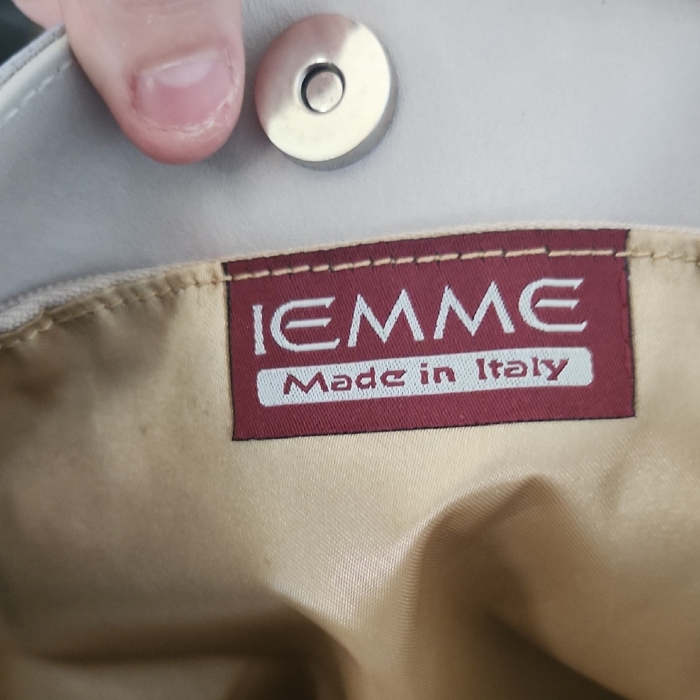 Iemme Made In Italy Leather Tote Bag - Picture 2 of 16